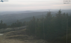 Lysá hora, pohled na západ