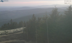 Lysá hora, pohled na západ