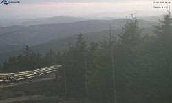 Lysá hora, pohled na západ