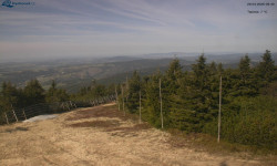 Lysá hora, pohled na západ