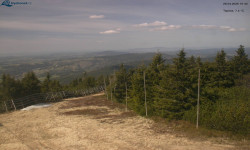 Lysá hora, pohled na západ