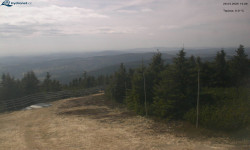 Lysá hora, pohled na západ