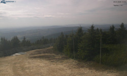 Lysá hora, pohled na západ