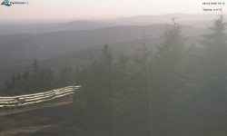 Lysá hora, pohled na západ