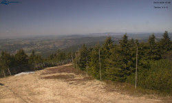 Lysá hora, pohled na západ