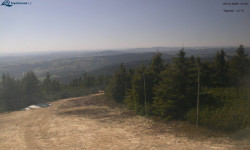 Lysá hora, pohled na západ