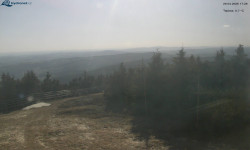 Lysá hora, pohled na západ