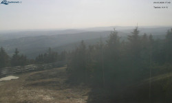 Lysá hora, pohled na západ