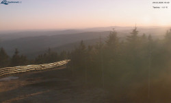 Lysá hora, pohled na západ