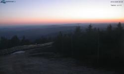 Lysá hora, pohled na západ