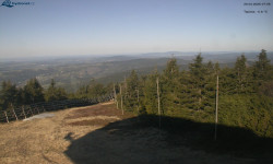 Lysá hora, pohled na západ