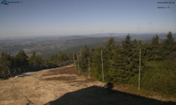 Lysá hora, pohled na západ