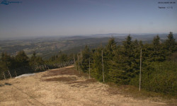 Lysá hora, pohled na západ