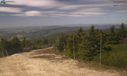 Lysá hora, pohled na západ