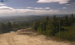 Lysá hora, pohled na západ