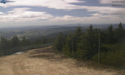 Lysá hora, pohled na západ