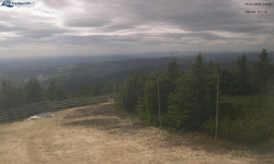 Lysá hora, pohled na západ