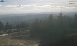 Lysá hora, pohled na západ