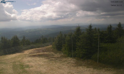 Lysá hora, pohled na západ