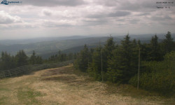 Lysá hora, pohled na západ
