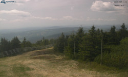 Lysá hora, pohled na západ