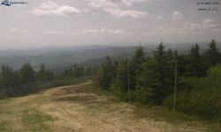 Lysá hora, pohled na západ