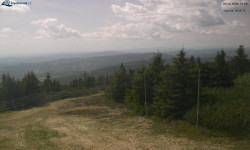 Lysá hora, pohled na západ