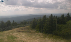 Lysá hora, pohled na západ