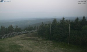 Město Rokytnice nad Jizerou - Lysá hora, pohled na západ - 27.5.2026 v 04:45 Město Rokytnice nad Jizerou - Lysá hora, pohled na západ - 27.5.2026 v 04:45