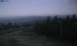 Lysá hora, pohled na západ