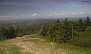 Město Rokytnice nad Jizerou - Lysá hora, pohled na západ - 28.5.2026 v 10:45