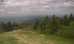 Lysá hora, pohled na západ