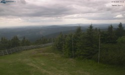 Lysá hora, pohled na západ
