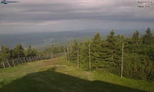 Město Rokytnice nad Jizerou - Lysá hora, pohled na západ - 9.6.2026 v 07:45 Město Rokytnice nad Jizerou - Lysá hora, pohled na západ - 9.6.2026 v 07:45