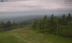 Lysá hora, pohled na západ