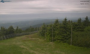 Město Rokytnice nad Jizerou - Lysá hora, pohled na západ - 9.6.2026 v 09:45 Město Rokytnice nad Jizerou - Lysá hora, pohled na západ - 9.6.2026 v 09:45