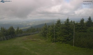 Město Rokytnice nad Jizerou - Lysá hora, pohled na západ - 16.6.2026 v 08:45 Město Rokytnice nad Jizerou - Lysá hora, pohled na západ - 16.6.2026 v 08:45