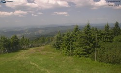 Lysá hora, pohled na západ