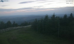 Lysá hora, pohled na západ