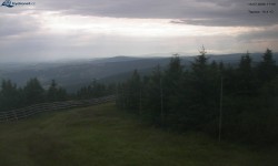 Lysá hora, widok na zachód