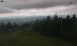 Lysá hora, pohled na západ