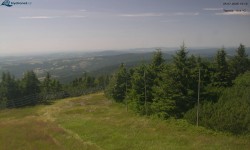 Lysá hora, pohled na západ