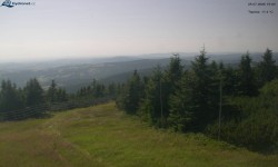 Lysá hora, pohled na západ