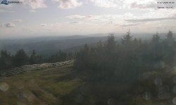 Lysá hora, pohled na západ