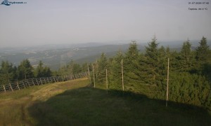 Město Rokytnice nad Jizerou - Lysá hora, pohled na západ - 31.7.2026 v 07:45 Město Rokytnice nad Jizerou - Lysá hora, pohled na západ - 31.7.2026 v 07:45