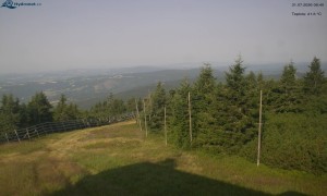 Město Rokytnice nad Jizerou - Lysá hora, pohled na západ - 31.7.2026 v 08:45 Město Rokytnice nad Jizerou - Lysá hora, pohled na západ - 31.7.2026 v 08:45
