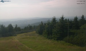 Město Rokytnice nad Jizerou - Lysá hora, pohled na západ - 31.7.2026 v 14:45 Město Rokytnice nad Jizerou - Lysá hora, pohled na západ - 31.7.2026 v 14:45
