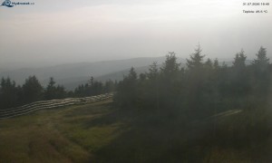 Město Rokytnice nad Jizerou - Lysá hora, pohled na západ - 31.7.2026 v 18:45 Město Rokytnice nad Jizerou - Lysá hora, pohled na západ - 31.7.2026 v 18:45