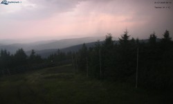 Lysá hora, pohled na západ
