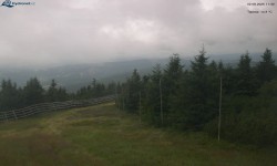 Lysá hora, výhled na západ
